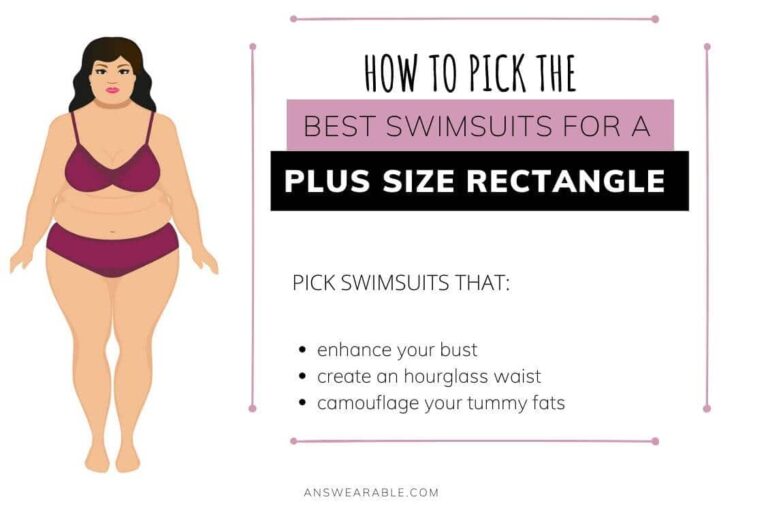 Best Swimsuits for Plus Size Rectangle Body Shape