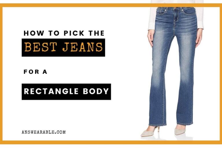 How to Pick the Best Jeans for Rectangle Body