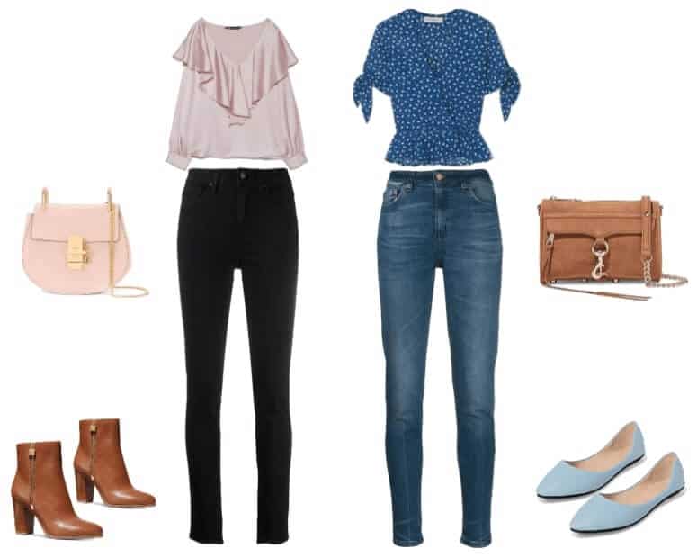 How to Style Skinny Jeans for Pear with Big Thighs